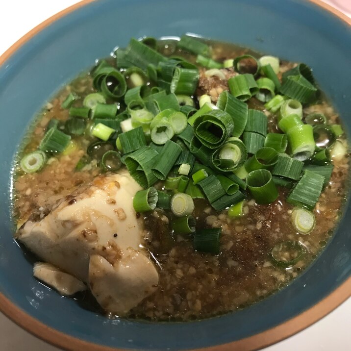 牛すじと豆腐のスープ